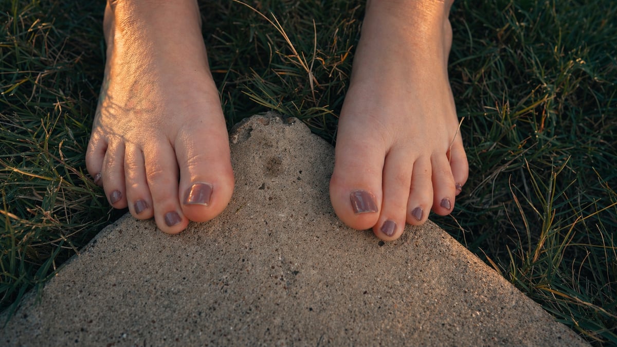 Close and Personal — Barefoot Bunny macro foot photography